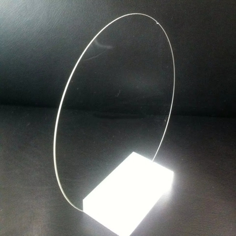 JGS1 180nm UV-gesmolten kwartsglasplaat