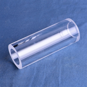 석영 두꺼운 벽으로 된 유리관