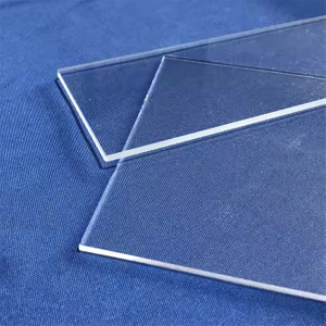 لوحة زجاج الكوارتز الشفافة للأشعة فوق البنفسجية