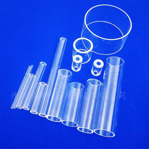 Lengte 100-1000 mm hoge zuiverheid kwartsglazen buis