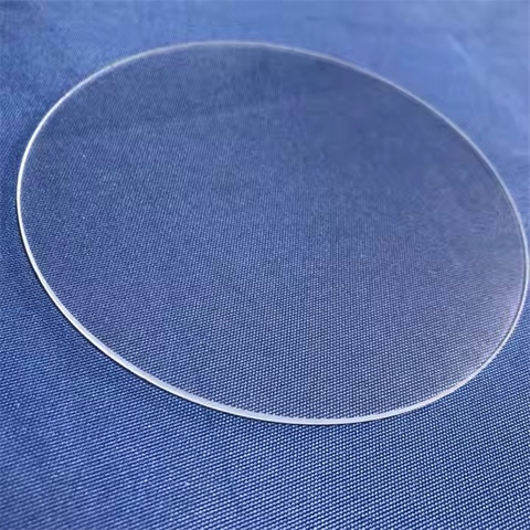 CNC プレス溶融石英ガラス プレート