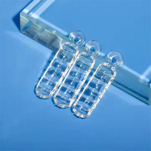 Kleines transparentes Quarzboot