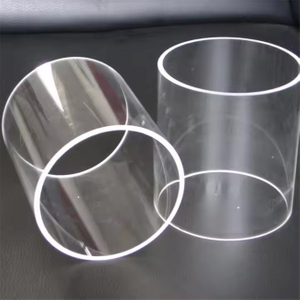 20-3000mm 대구경 오존 프리 석영 유리관