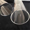 Tube de quartz transparent r&eacute;sistant aux hautes temp&eacute;ratures de 3 &agrave; 600 mm