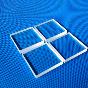 150 X 150mm UV透明正方形石英ガラス板