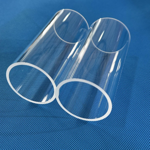 Tubes en verre de quartz r&eacute;sistants &agrave; la chaleur infrarouge personnalis&eacute;s