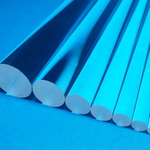 Di&acirc;metro 5mm 8mm 10mm Quartzo Transparente Rod