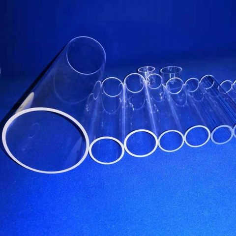 1500°Cに適した30mm x 600mmクォーツチューブ