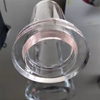 Tubo de horno con brida de cuarzo resistente a altas temperaturas