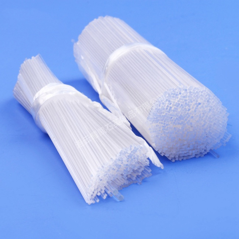 Transparentes Kapillarquarzrohr mit 10 mm Durchmesser