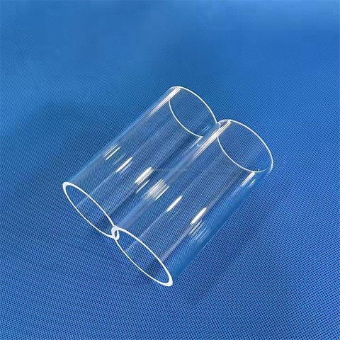 Tube en verre de silice fondue de haute puret&eacute; de 3 &agrave; 600 mm