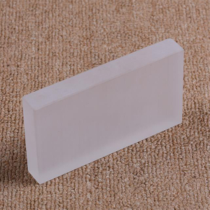 Placas de quartzo fosco 4N resistentes a altas temperaturas