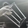 Barco de cuarzo multiusos transparente de laboratorio de 2-8 pulgadas