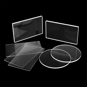 Placa de quartzo UV retangular circular de 10-800 mm de di&acirc;metro