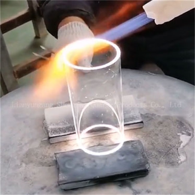 Как обрабатываются трубки из кварцевого стекла