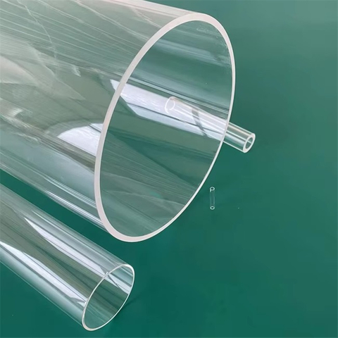 Tube cylindrique &agrave; quartz de grand diam&egrave;tre de 300 mm