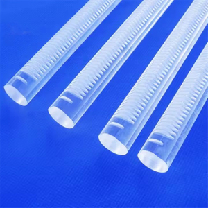 Haste de quartzo para fabrica&ccedil;&atilde;o de semicondutores