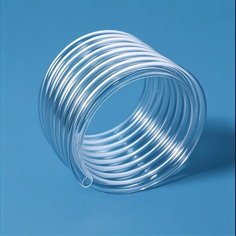Tube en spirale envelopp&eacute; de quartz