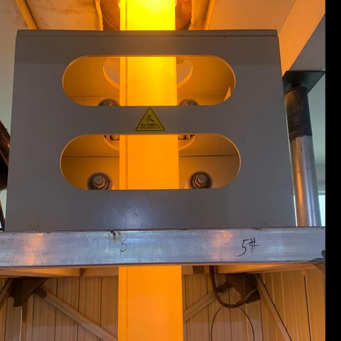 Tube de quartz de four de recuit &agrave; hautes temp&eacute;ratures