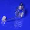 Tubo de vidro de quartzo espiral transparente aquecedor de 3-300 mm