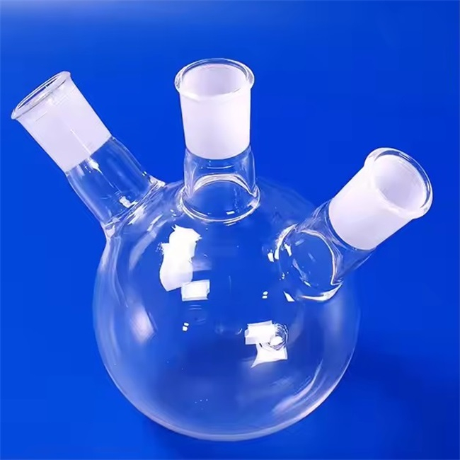 Tubo sferico in vetro di silice fusa