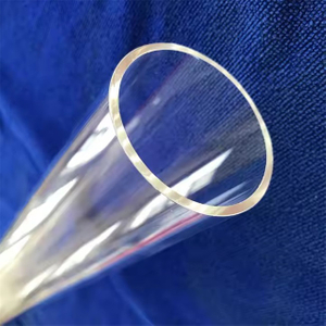 Tubo de quartzo para forno com di&acirc;metro de 100-800 mm