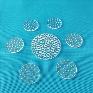 Экспериментальный прибор Перфорированное кварцевое стекло