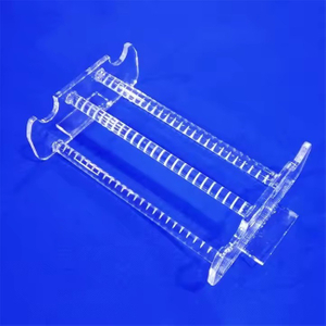 Barca al quarzo a semiconduttore fotovoltaico trasparente ad alta precisione