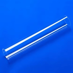 Hoge permeabiliteit holle dikke wand kwartsbuis