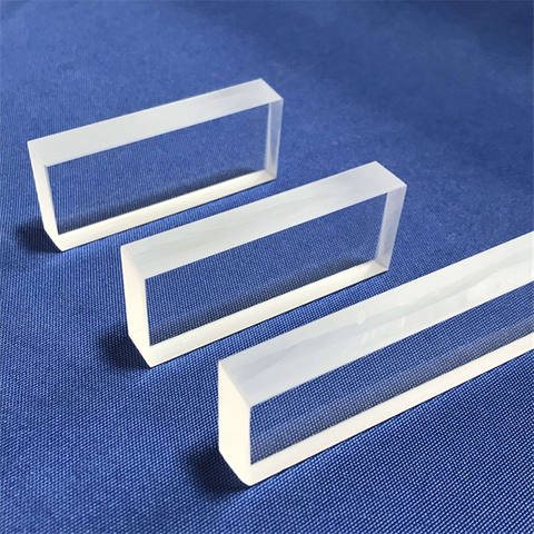 厚さ5-500mmの透明な正方形の石英板