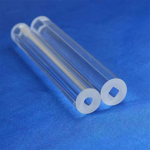 Tube en verre de quartz d'&eacute;quipement de st&eacute;rilisation &agrave; hautes temp&eacute;ratures de grande puret&eacute;