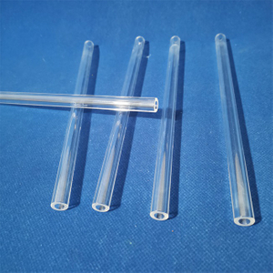Tubo de vidrio de cuarzo para fusi&oacute;n de metales de alta pureza