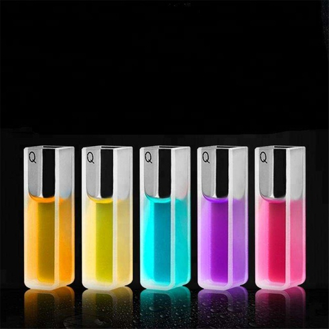 Kwartsspectrofotometerset van 3,5 ml