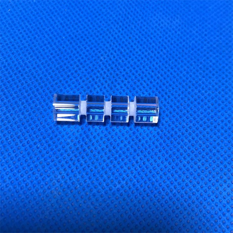 둥근 구멍이 있는 고정밀 슬롯형 석영 유리 막대