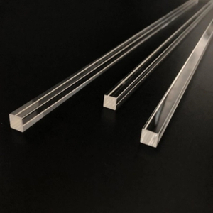 Kundenspezifischer quadratischer massiver Kapillarquarzstab