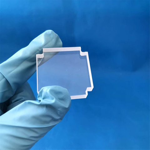 Accessoires de plaque de verre de quartz optique