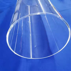 2000mm 큰 직경 쿼츠 유리 튜브