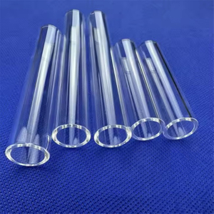 Tubo di silice fusa con lampada UV con diametro esterno 20-600 mm