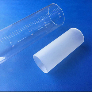 Undurchsichtiges Quarzrohr zur Isolierung bei 1200 &deg;C