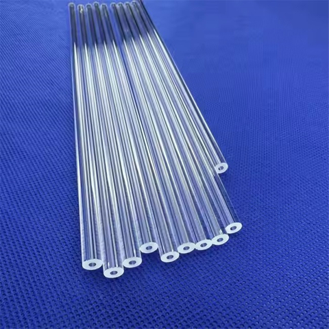 Tubo al quarzo trasparente per forno tubolare con diametro esterno 1-900 mm