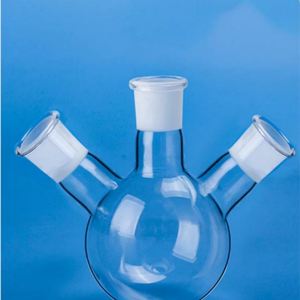 125-3000ml 석영 3개 입 반응 끓는 병