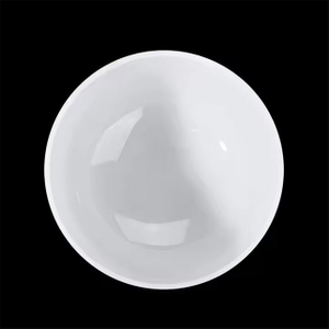 Crisol de cuarzo blanco lechoso de alta pureza