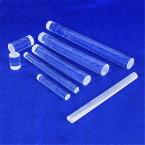Asta di quarzo per contenitore sperimentale ad alta temperatura da 3-800 mm