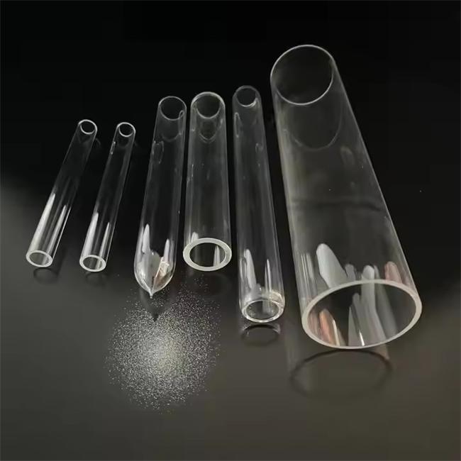 Douille de quartz de four de chauffage de mur &eacute;pais de gros calibre