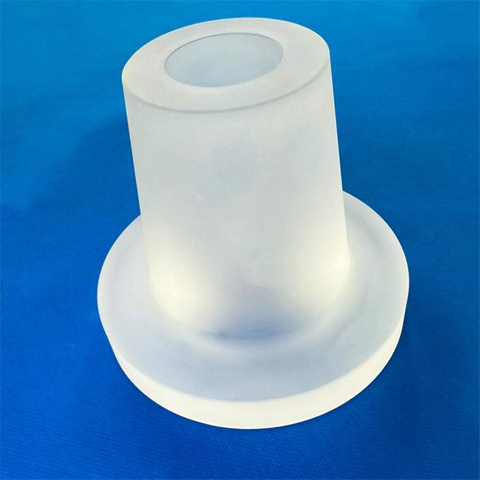 Plugue de moagem de quartzo semi transparente de laborat&oacute;rio