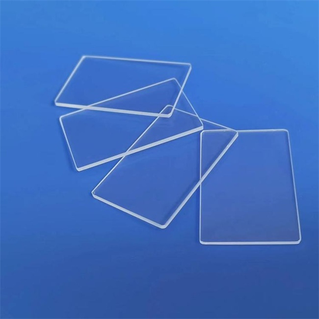Sustrato de s&iacute;lice fundida transparente UV de 8-500 mm de espesor